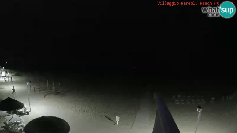 The beach Livecam Villaggio Mare Blu Bibione Pineda – Italy