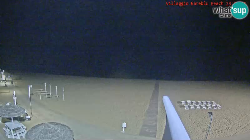 The beach Livecam Villaggio Mare Blu Bibione Pineda – Italy