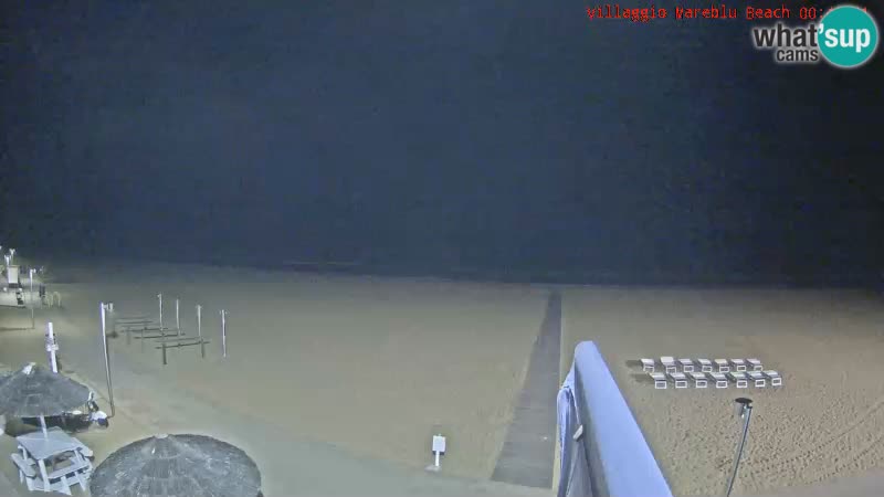 Der Strand Villaggio Mare Blu webcam Bibione Pineda – Italien