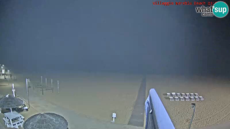 The beach Livecam Villaggio Mare Blu Bibione Pineda – Italy