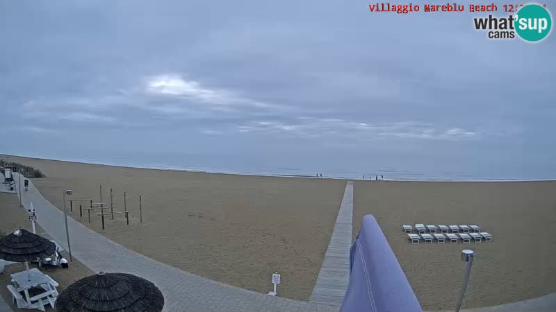 Der Strand Villaggio Mare Blu webcam Bibione Pineda – Italien