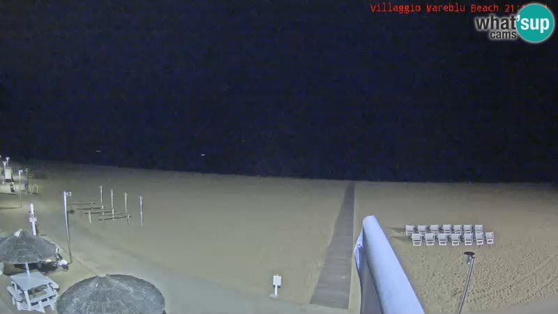 The beach Livecam Villaggio Mare Blu Bibione Pineda – Italy