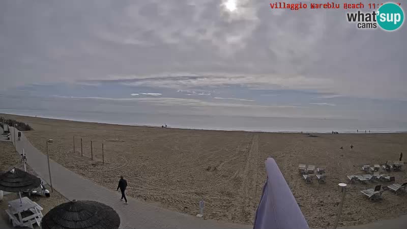 Der Strand Villaggio Mare Blu webcam Bibione Pineda – Italien