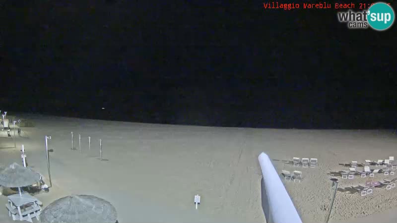 Web kamera uživo na plaži Villaggio Mare Blu Bibione Pineda – Italija