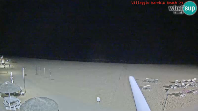 Web kamera uživo na plaži Villaggio Mare Blu Bibione Pineda – Italija