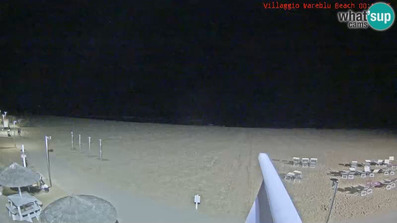Spiaggia Webcam Villaggio Mare Blu Bibione Pineda