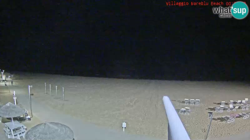 Webcam en direct de la plage Villaggio Mare Blu Bibione Pineda – Italie