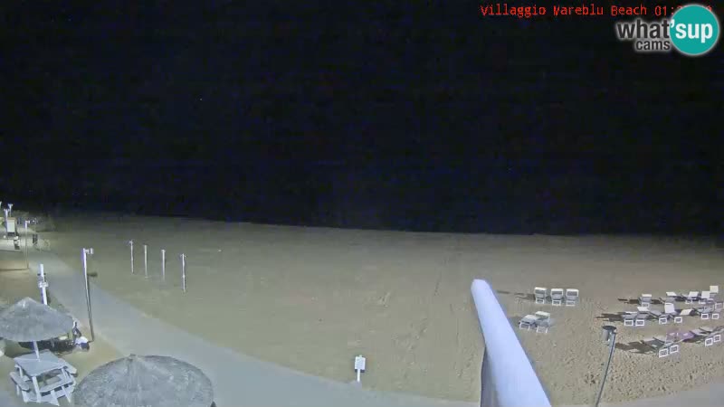 The beach Livecam Villaggio Mare Blu Bibione Pineda – Italy