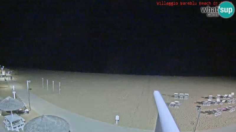 The beach Livecam Villaggio Mare Blu Bibione Pineda – Italy