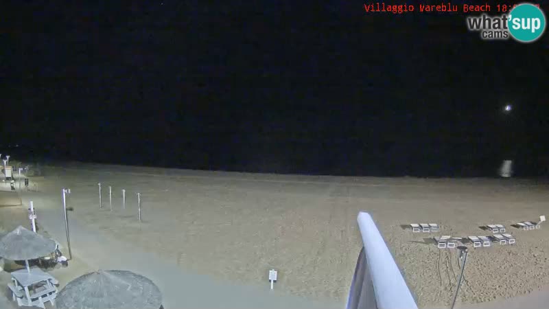 The beach Livecam Villaggio Mare Blu Bibione Pineda – Italy