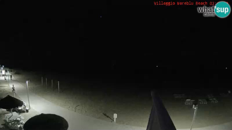 Web kamera uživo na plaži Villaggio Mare Blu Bibione Pineda – Italija