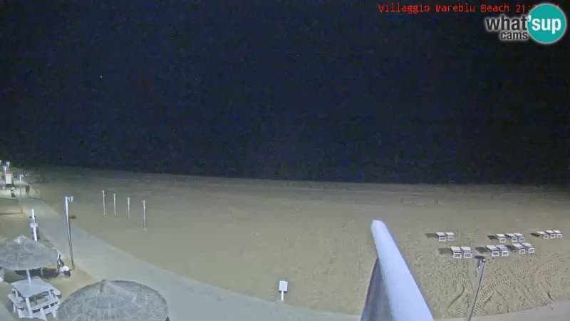 Der Strand Villaggio Mare Blu webcam Bibione Pineda – Italien