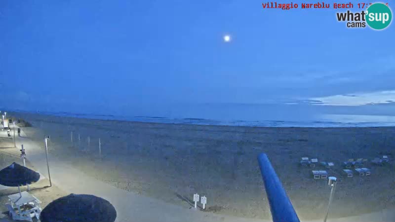 Der Strand Villaggio Mare Blu webcam Bibione Pineda – Italien
