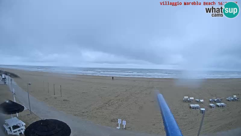 The beach Livecam Villaggio Mare Blu Bibione Pineda – Italy