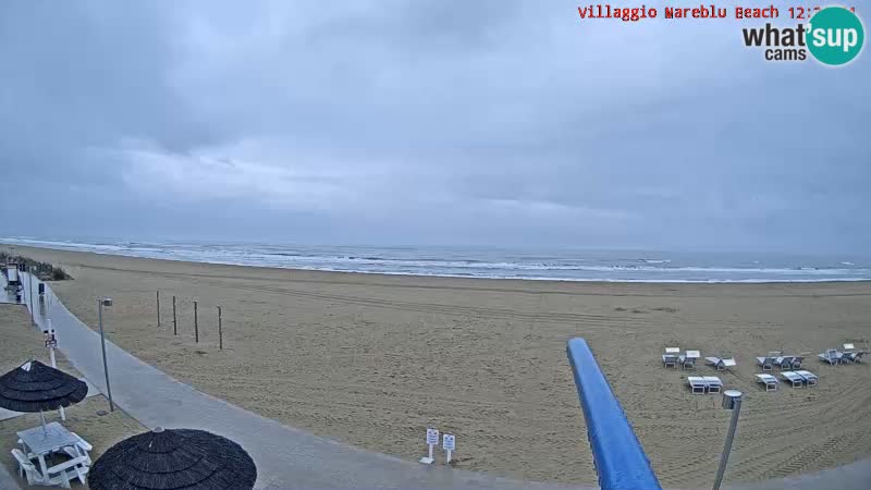 Web kamera uživo na plaži Villaggio Mare Blu Bibione Pineda – Italija
