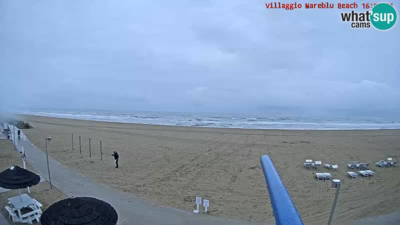 The beach Livecam Villaggio Mare Blu Bibione Pineda – Italy