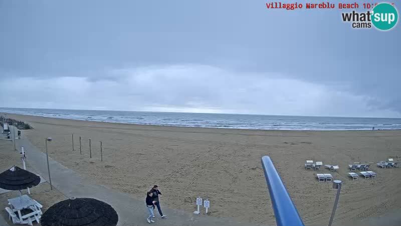 Der Strand Villaggio Mare Blu webcam Bibione Pineda – Italien