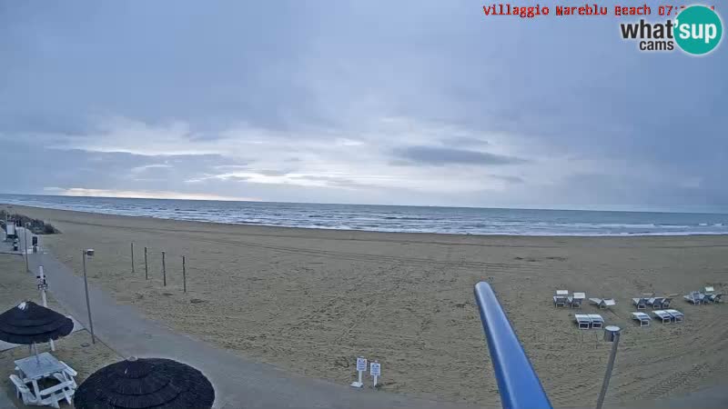 Der Strand Villaggio Mare Blu webcam Bibione Pineda – Italien