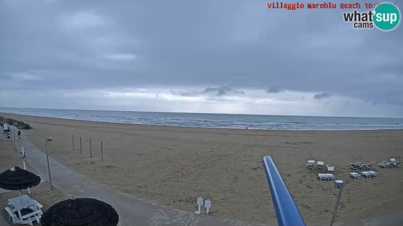 The beach Livecam Villaggio Mare Blu Bibione Pineda – Italy