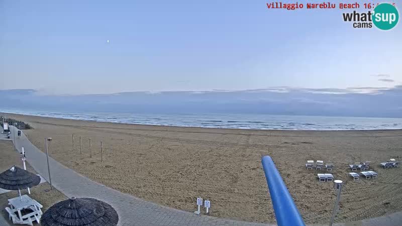 Der Strand Villaggio Mare Blu webcam Bibione Pineda – Italien