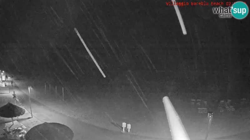 Web kamera uživo na plaži Villaggio Mare Blu Bibione Pineda – Italija