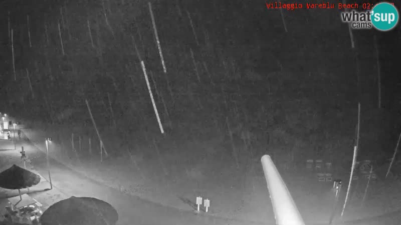 Web kamera uživo na plaži Villaggio Mare Blu Bibione Pineda – Italija