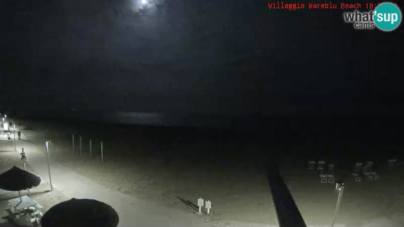 Web kamera uživo na plaži Villaggio Mare Blu Bibione Pineda – Italija