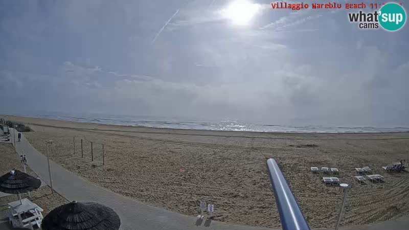 Der Strand Villaggio Mare Blu webcam Bibione Pineda – Italien