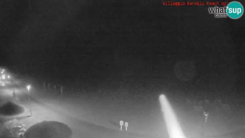 Spiaggia Webcam Villaggio Mare Blu Bibione Pineda