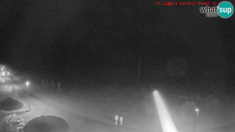 Web kamera uživo na plaži Villaggio Mare Blu Bibione Pineda – Italija