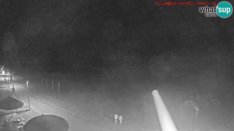 Spletna kamera na plaži v živo Villaggio Mare Blu Bibione Pineda – Italija