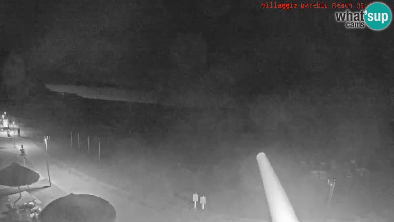 Spletna kamera na plaži v živo Villaggio Mare Blu Bibione Pineda – Italija