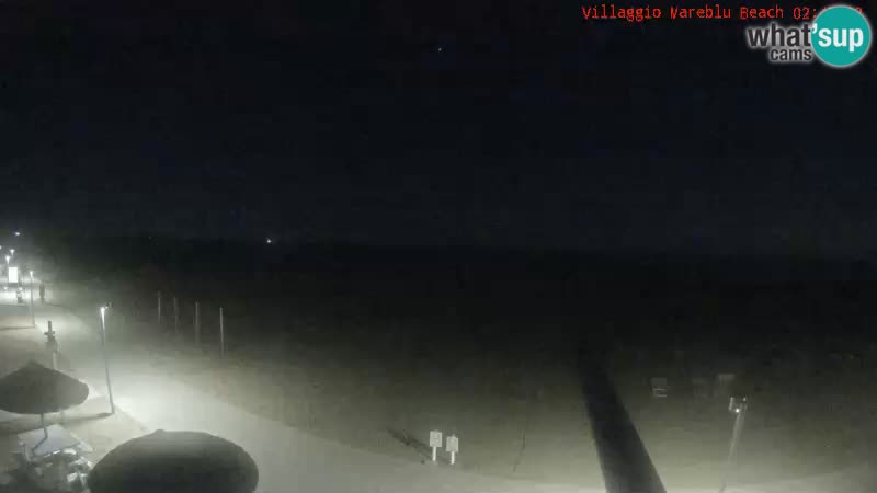 The beach Livecam Villaggio Mare Blu Bibione Pineda – Italy