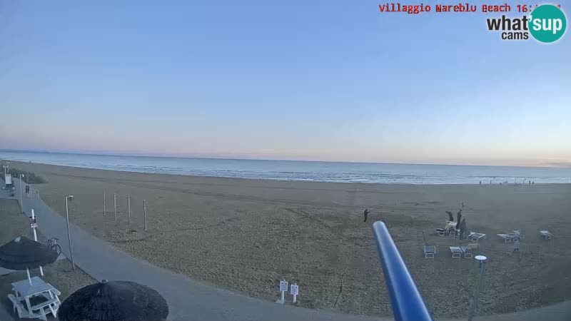 Der Strand Villaggio Mare Blu webcam Bibione Pineda – Italien