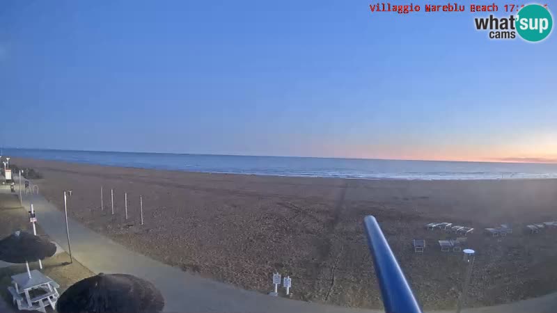 Der Strand Villaggio Mare Blu webcam Bibione Pineda – Italien