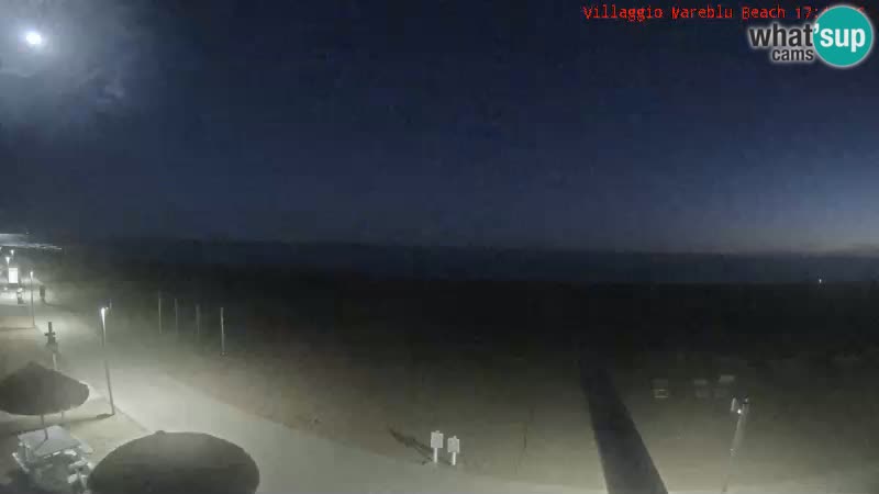 Playa webcam en vivo Villaggio Mare Blu Bibione Pineda – Italia