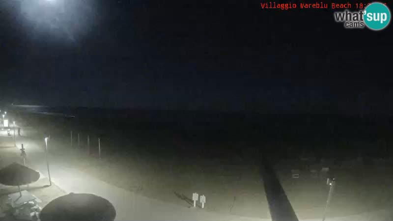 Web kamera uživo na plaži Villaggio Mare Blu Bibione Pineda – Italija