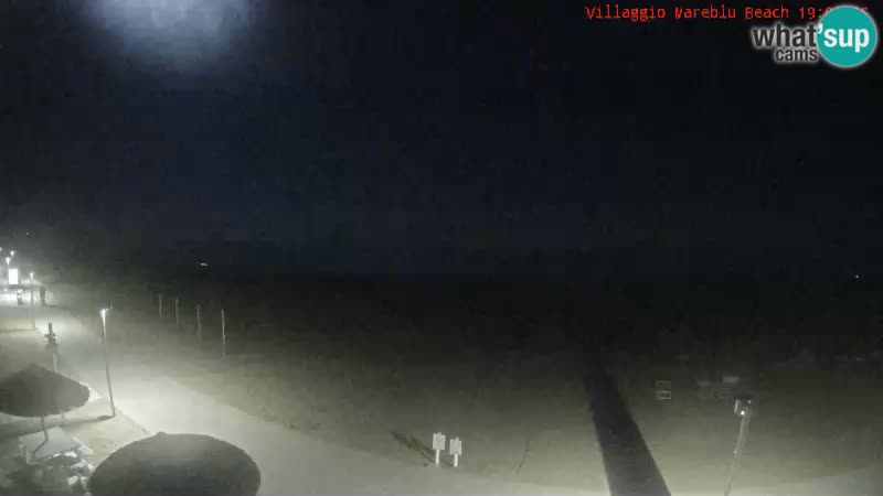 Playa webcam en vivo Villaggio Mare Blu Bibione Pineda – Italia