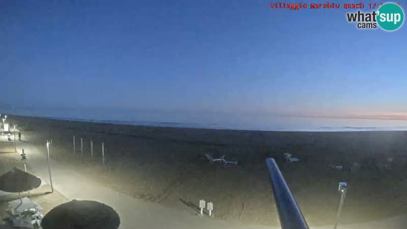 The beach Livecam Villaggio Mare Blu Bibione Pineda – Italy