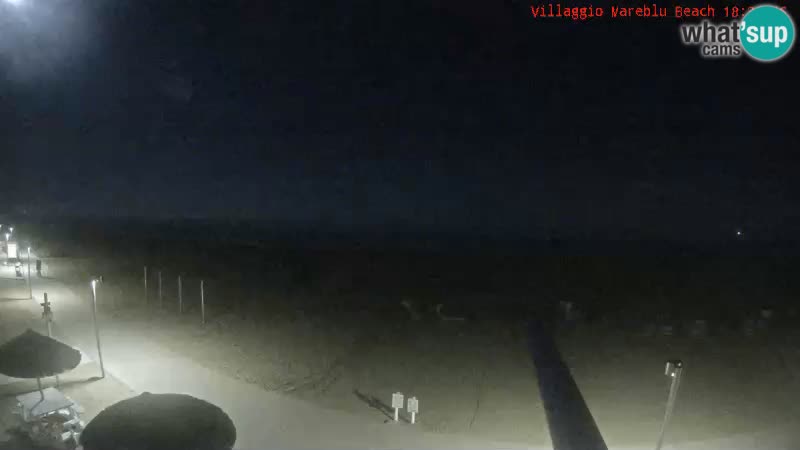 The beach Livecam Villaggio Mare Blu Bibione Pineda – Italy