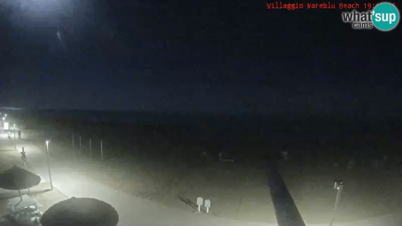 The beach Livecam Villaggio Mare Blu Bibione Pineda – Italy
