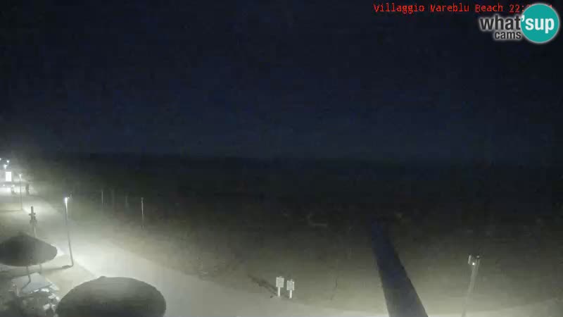 Web kamera uživo na plaži Villaggio Mare Blu Bibione Pineda – Italija