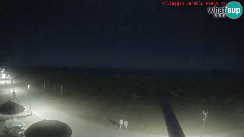 The beach Livecam Villaggio Mare Blu Bibione Pineda – Italy