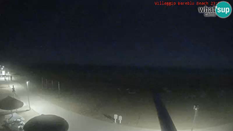 Webcam en direct de la plage Villaggio Mare Blu Bibione Pineda – Italie
