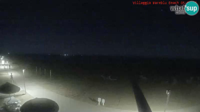 Spiaggia Webcam Villaggio Mare Blu Bibione Pineda