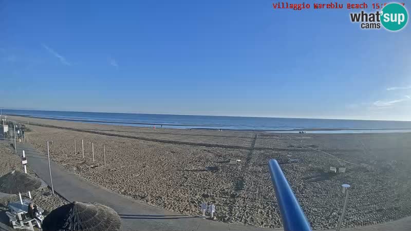 Der Strand Villaggio Mare Blu webcam Bibione Pineda – Italien
