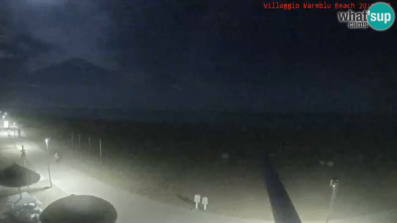 Web kamera uživo na plaži Villaggio Mare Blu Bibione Pineda – Italija