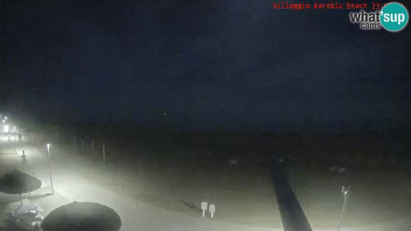 The beach Livecam Villaggio Mare Blu Bibione Pineda – Italy