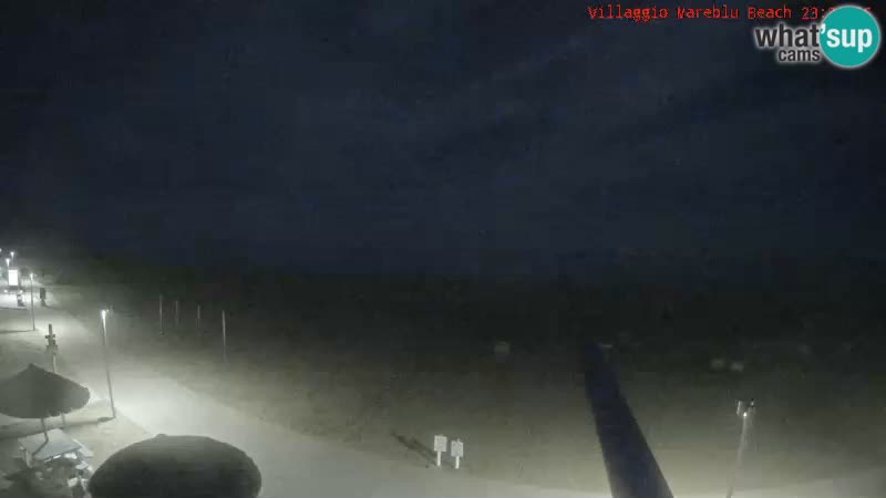Spiaggia Webcam Villaggio Mare Blu Bibione Pineda