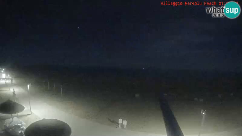 Playa webcam en vivo Villaggio Mare Blu Bibione Pineda – Italia